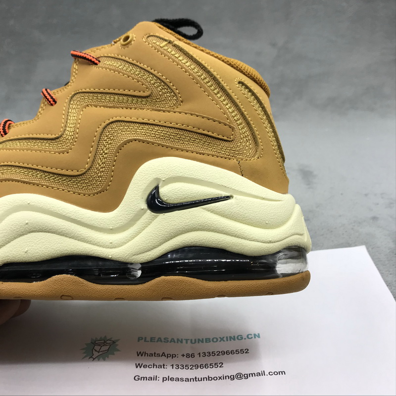 Authentic Nike Air More Uptempo Shoes 2.0 Wheat 